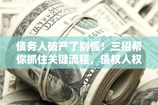 北京债务人破产了别慌！三招帮你抓住关键流程，债权人权益不再缩水