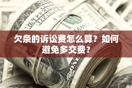 北京欠条的诉讼费怎么算？如何避免多交费？