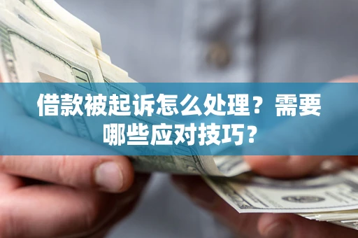 北京借款被起诉怎么处理？需要哪些应对技巧？