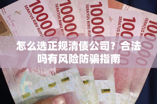 北京怎么选正规清债公司？合法吗有风险防骗指南